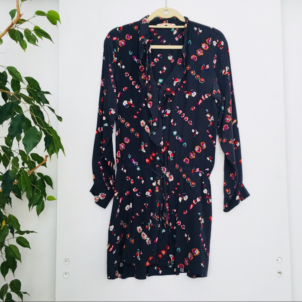 Rebecca Taylor floral silk tunic
